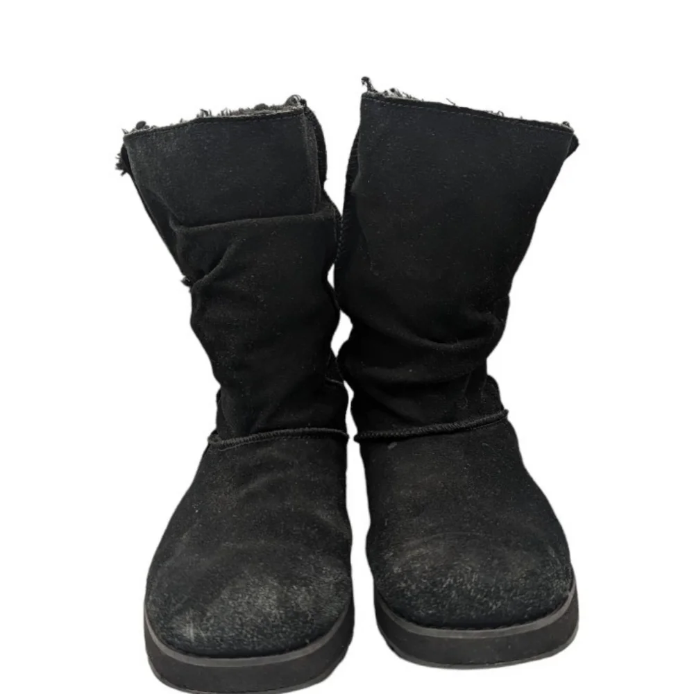 Skechers Women's Black Buttoned Winter Boots